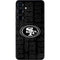NFL San Franciso 49ers Black & White Galaxy S25 Skin